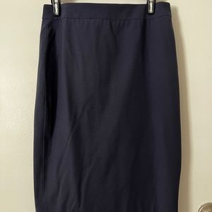 American Airlines uniform navy blue pencil skirt size 2